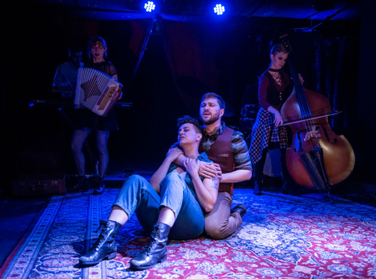 Emilie Modaf, Royen Kent, Chris Farrell, Jr., Melanie Vitaterna and Abigail Cline at 