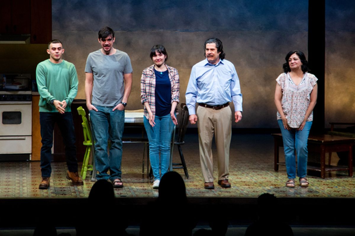 Tyler Alvarez, Bobby Moreno, Jacqueline Guillen, Triney Sandoval, Maria Elena Ramirez at 