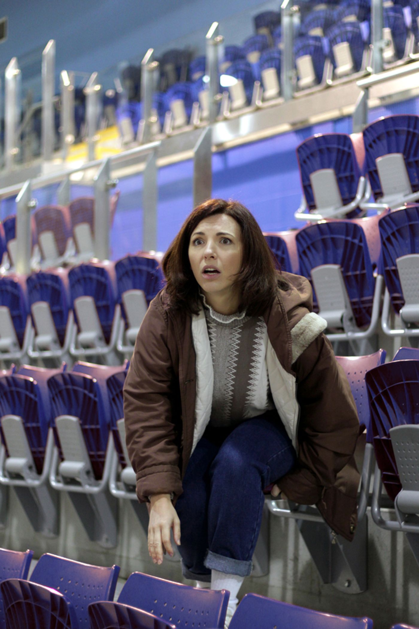 Photo Flash: First Look at HOCKEY MOM HOCKEY DAD at the Finborough Theatre  Image