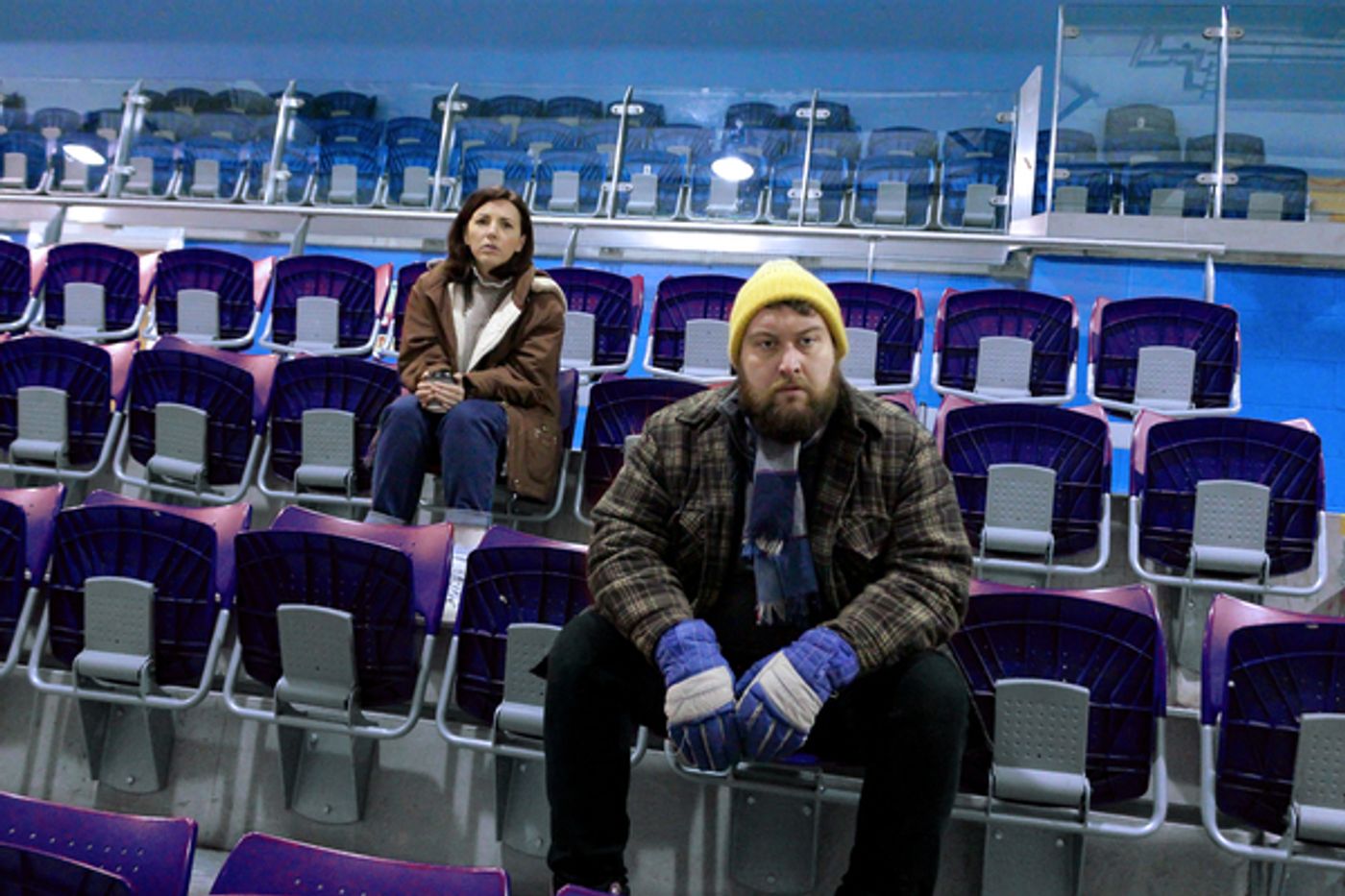 Photo Flash: First Look at HOCKEY MOM HOCKEY DAD at the Finborough Theatre  Image