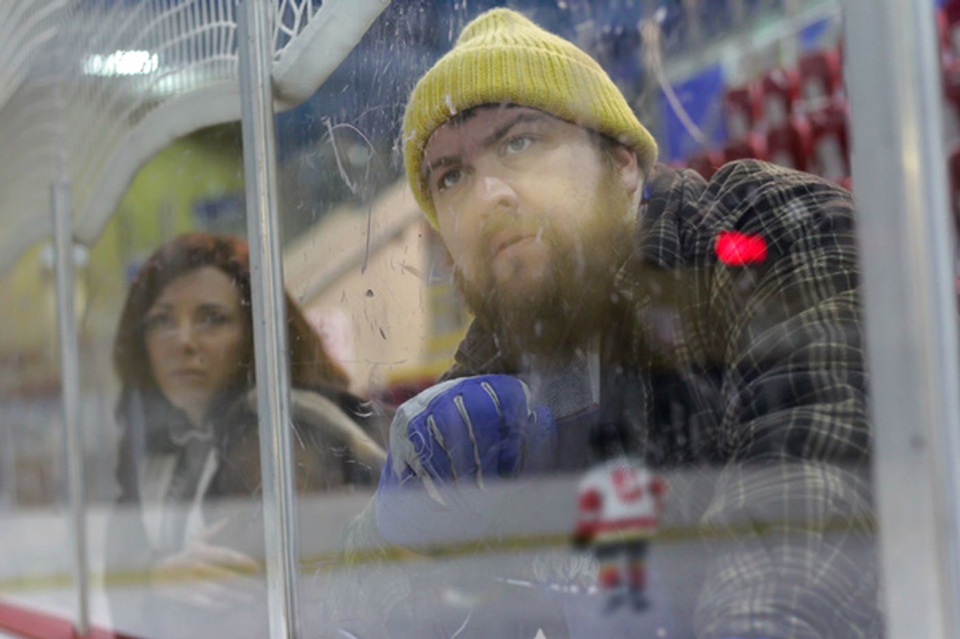 Photo Flash: First Look at HOCKEY MOM HOCKEY DAD at the Finborough Theatre  Image