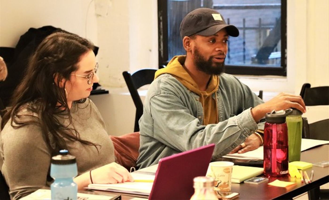 Photo Flash: First Rehearsal for Cherry Lane Theatre's ESAI'S TABLE  Image