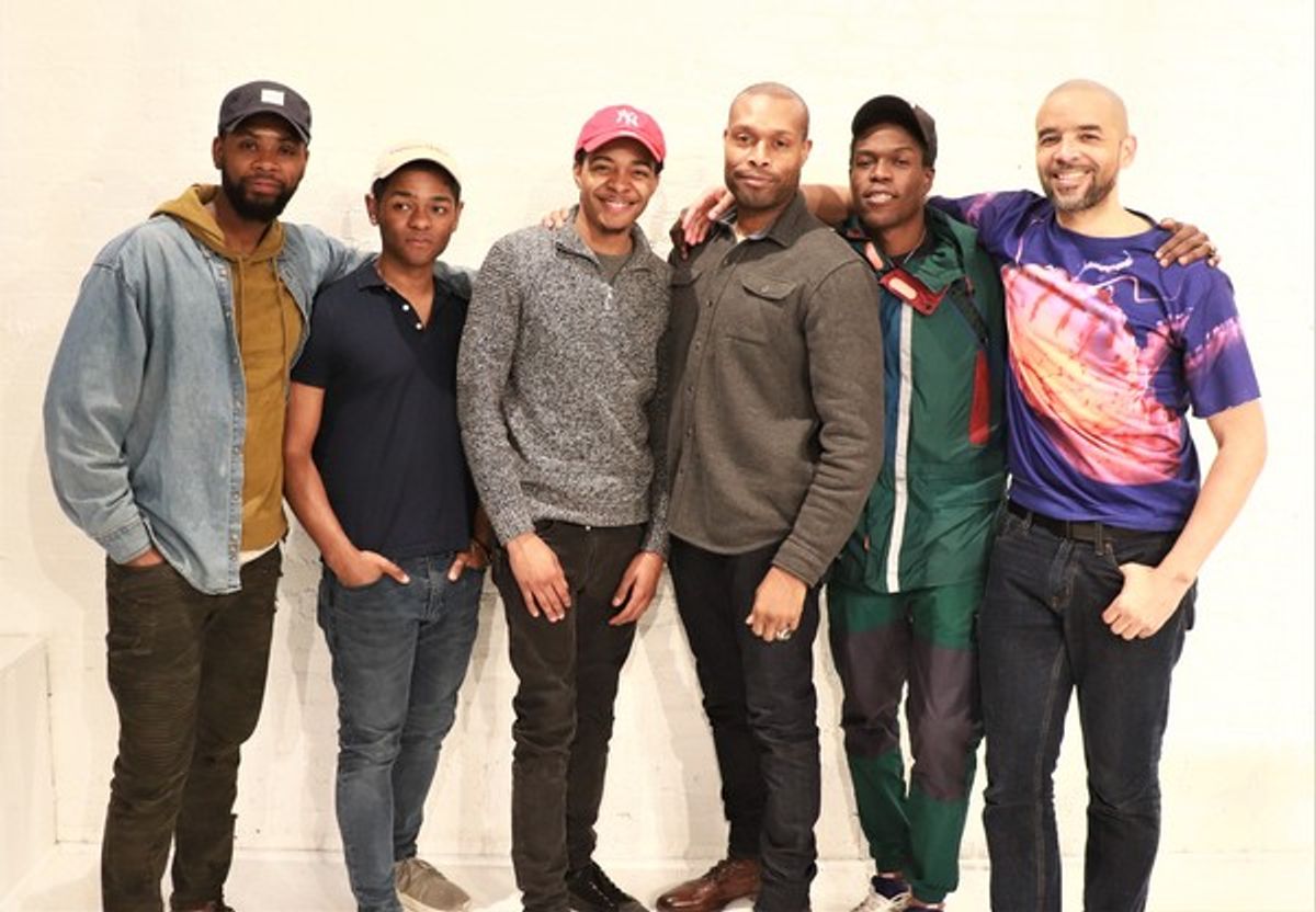 Stevie Walker-Webb, Marcus Gladney Jr., Dimitri Carter, Benton Greene, Curtis Cook Jr. and Nathan Yungerberg at 