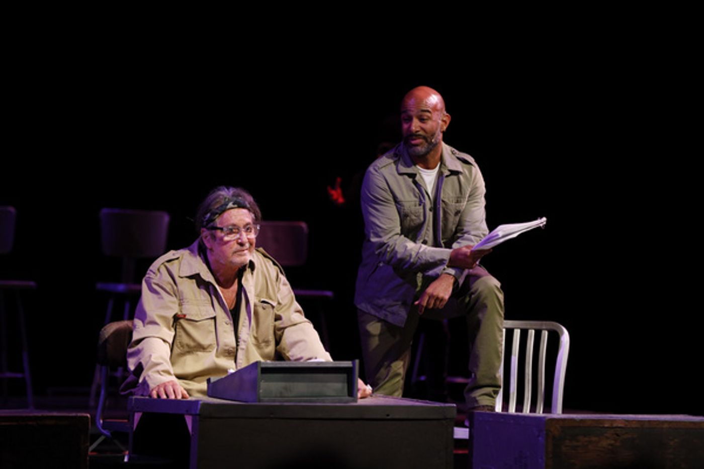 Photo Flash: Al Pacino Headlines Staged Reading Of THE BASIC TRAINING OF PAVLO HUMMEL Photo Flash: Al Pacino Headlines Staged Reading Of THE BASIC TRAINING OF PAVLO HUMMEL Image
