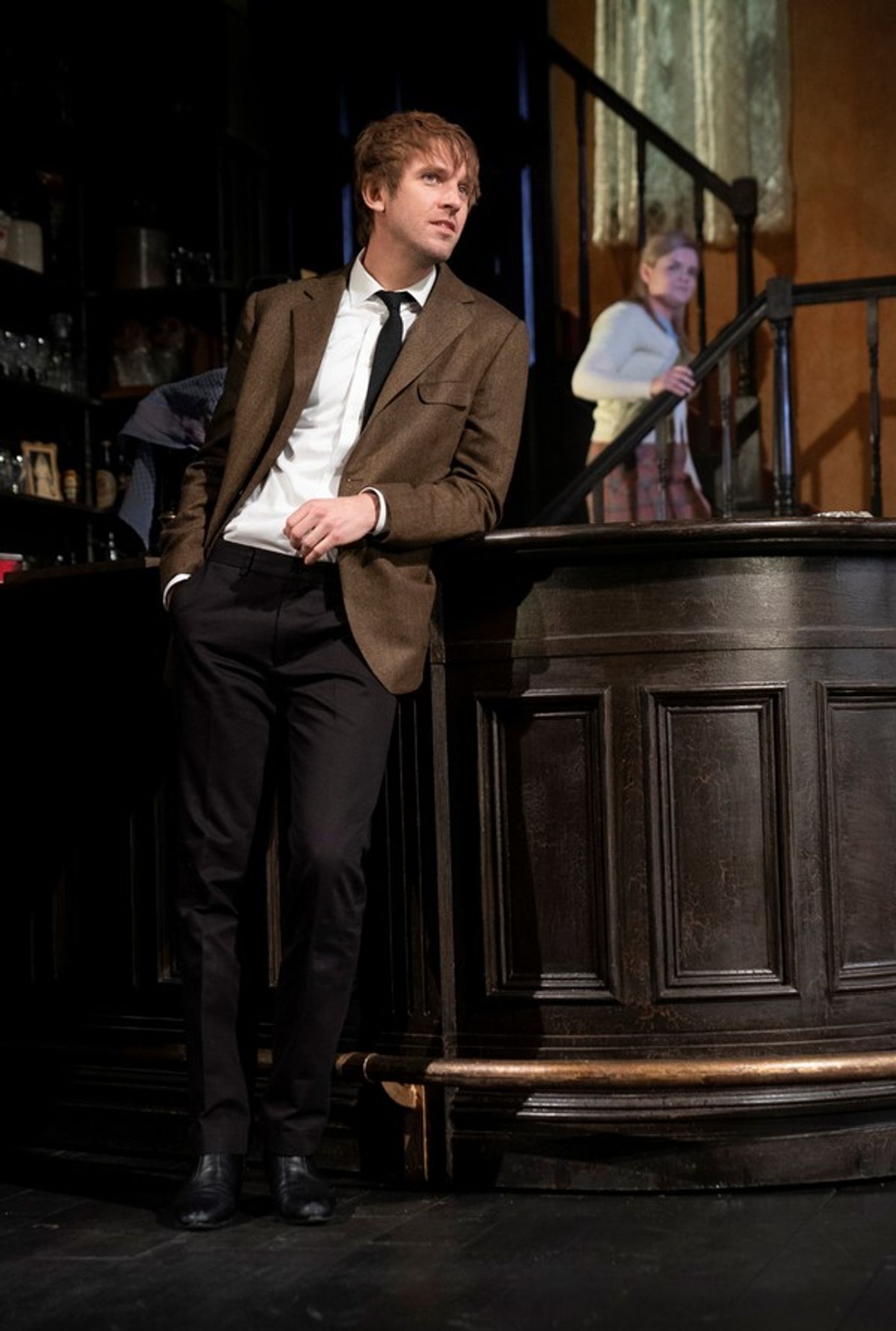 Photo Flash: First Look at Dan Stevens, Mark Addy, Tracie Bennett and More in HANGMEN  Image