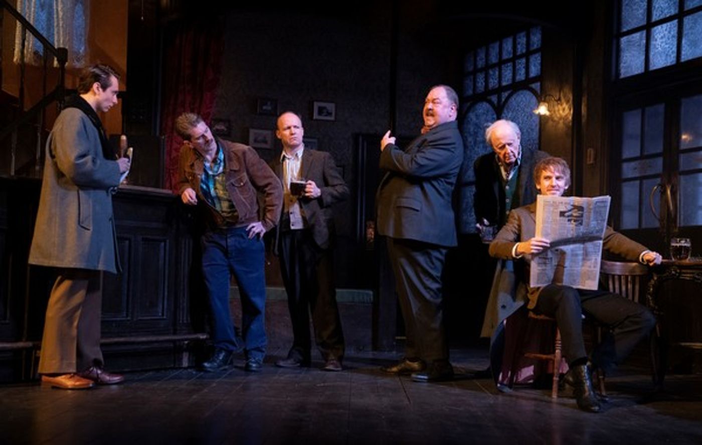 Photo Flash: First Look at Dan Stevens, Mark Addy, Tracie Bennett and More in HANGMEN  Image