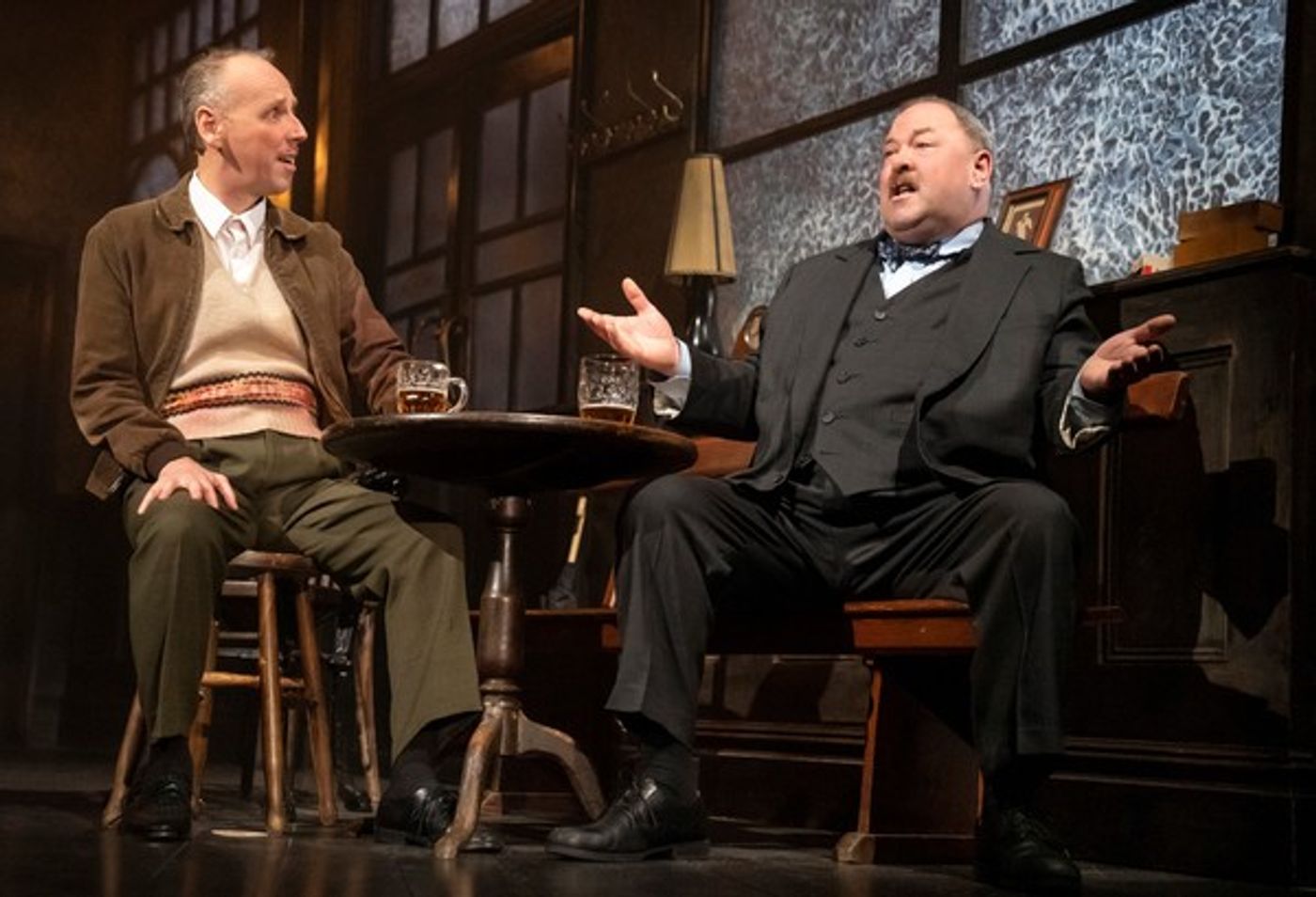 Photo Flash: First Look at Dan Stevens, Mark Addy, Tracie Bennett and More in HANGMEN  Image