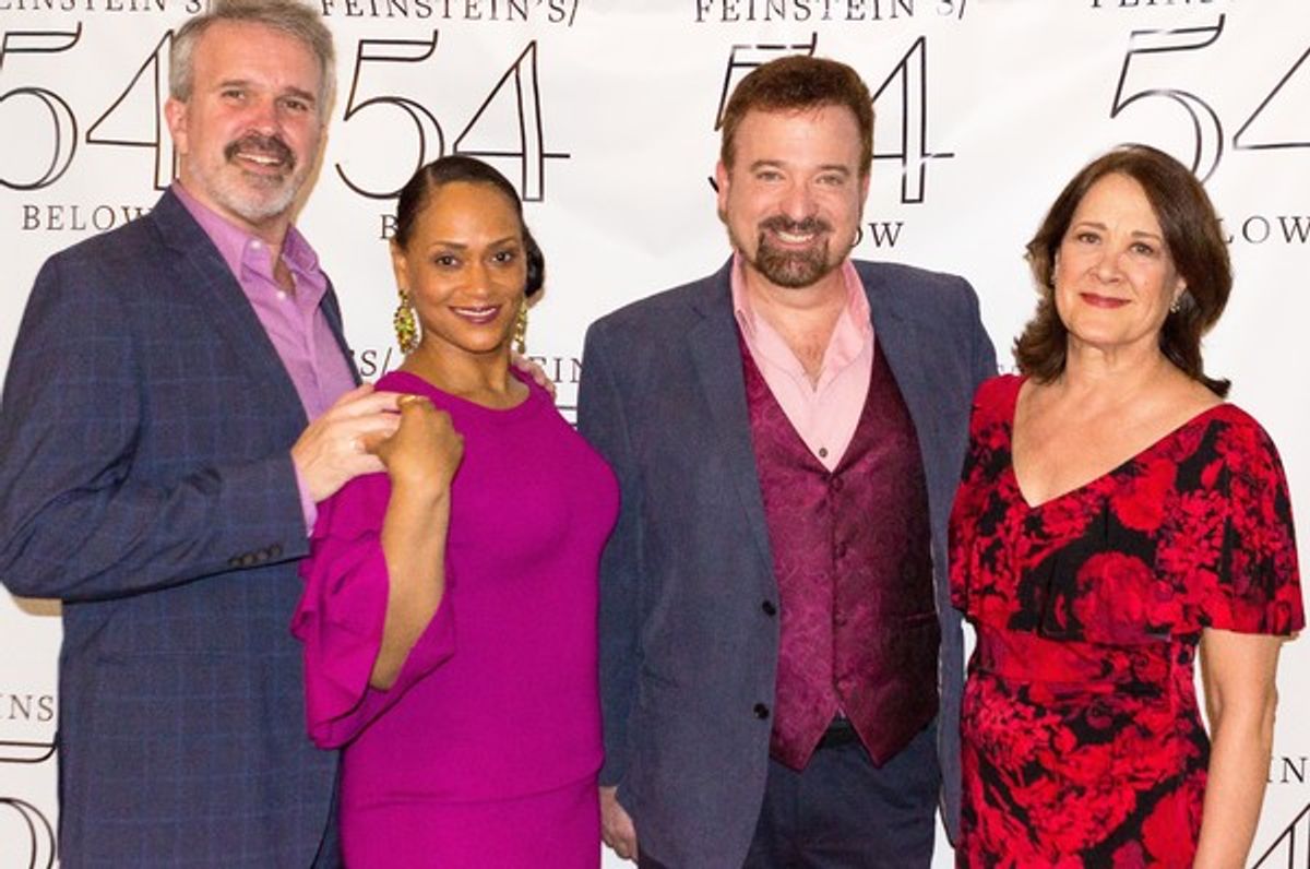 George Dvorsky, Rema Webb, Alan Wager, Karen Ziemba,  at 