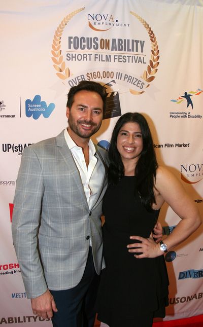 Co-hosts Nick Hardcastle (Home and Away, Liquid Bridge) and Jessica Orcsik (A Death P Photo