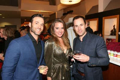 Lance Bonza, Kahli Williams, Andrew Bongiorno at the U.S. launch of Focus on Ability  Photo