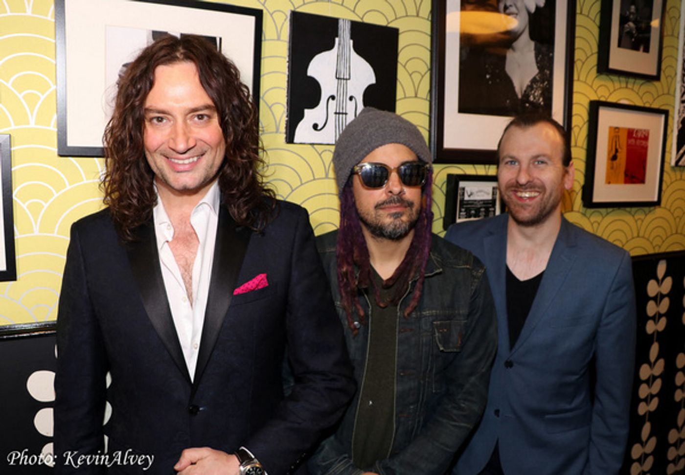 Photo Flash: Constantine Maroulis Hits the Stage At Birdland, With Special Guest Frank Wildhorn  Image