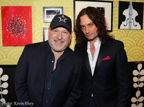 Frank Wildhorn, Constantine Maroulis Photo