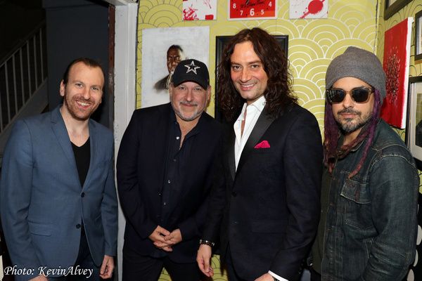Joshua Stephen Kartes, Frank Wildhorn, Constantine Maroulis, STATIC Photo