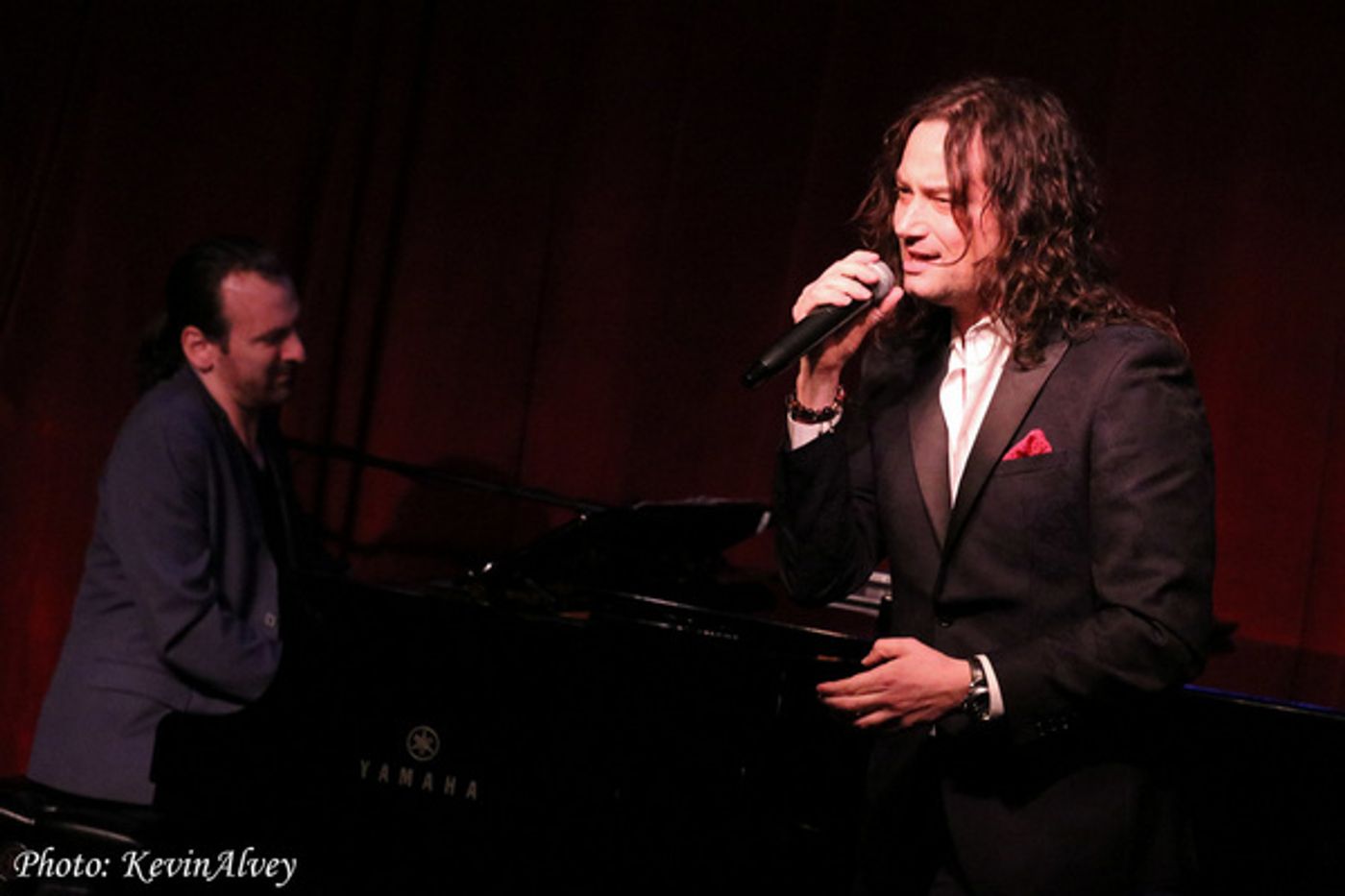 Photo Flash: Constantine Maroulis Hits the Stage At Birdland, With Special Guest Frank Wildhorn  Image
