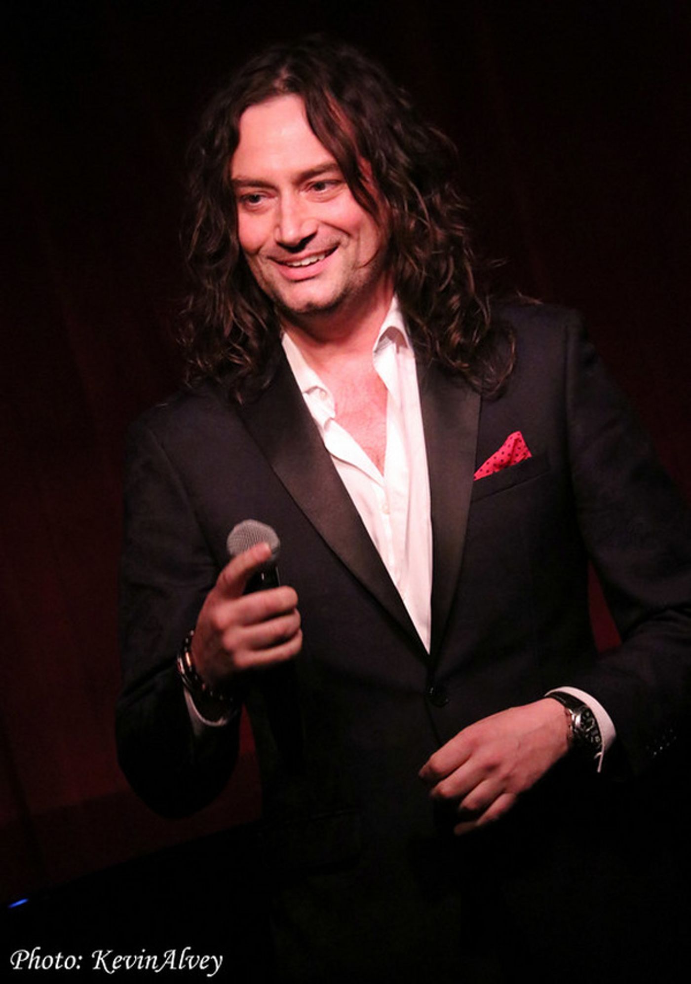 Photo Flash: Constantine Maroulis Hits the Stage At Birdland, With Special Guest Frank Wildhorn  Image