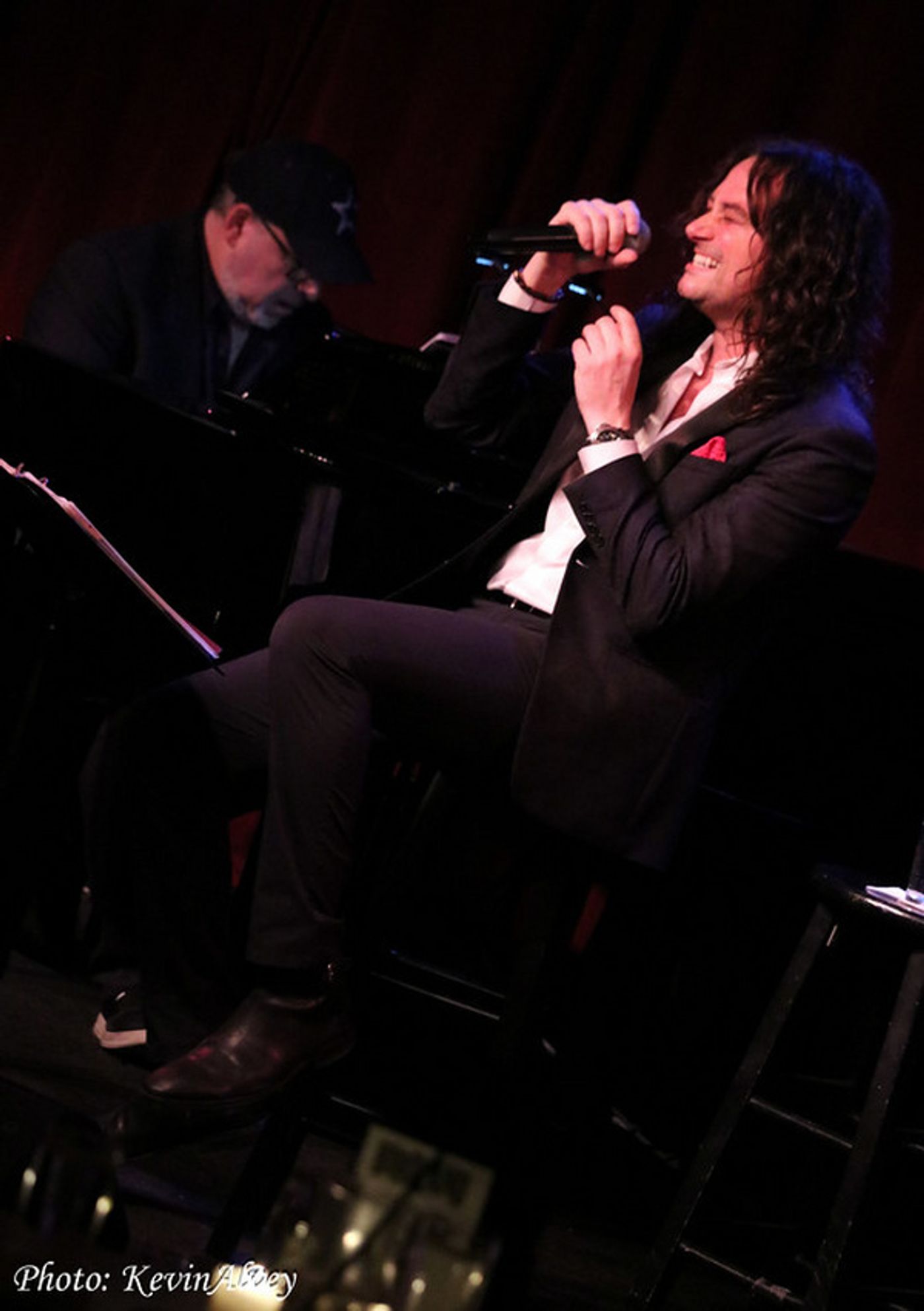 Photo Flash: Constantine Maroulis Hits the Stage At Birdland, With Special Guest Frank Wildhorn  Image