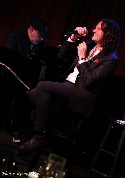 Frank Wildhorn, Constantine Maroulis Photo