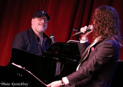 Frank Wildhorn, Constantine Maroulis Photo