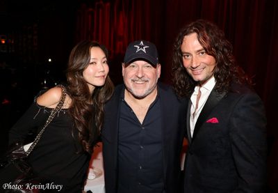 Yoka Wao, Frank Wildhorn, Constantine Maroulis Photo