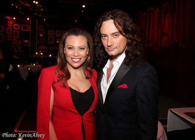Alyson Cambridge, Constantine Maroulis Photo