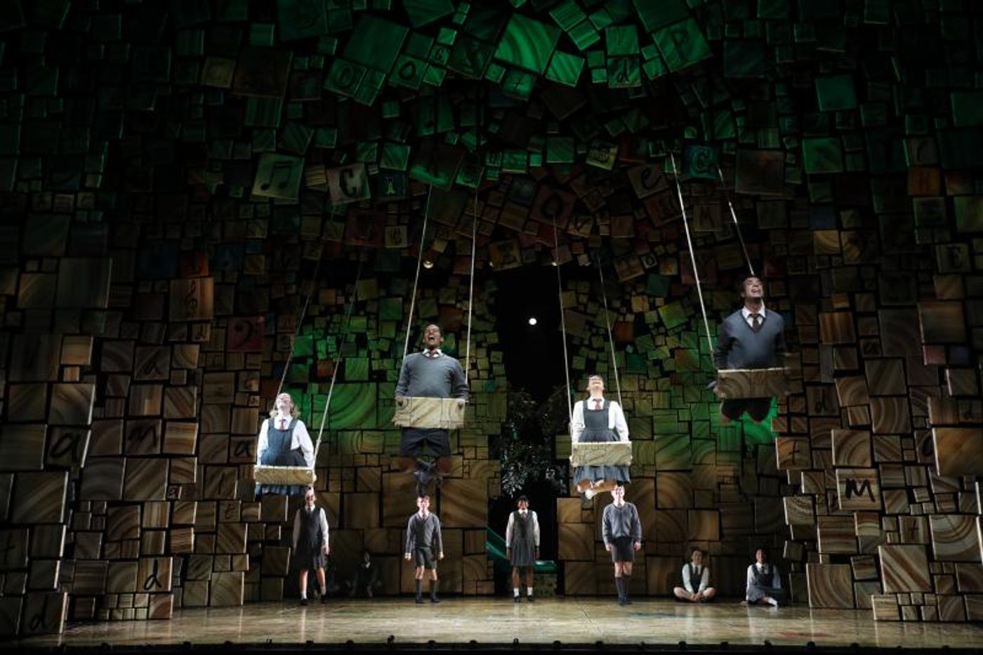Review: MATILDA THE MUSICAL Stirs Hearts and Minds with Royal 'Bratness' and Wokeness  Image