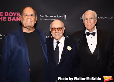 Laurence Luckinbill, Mart Crowley and Peter White attends the 'The Boys In The Band'  Photo