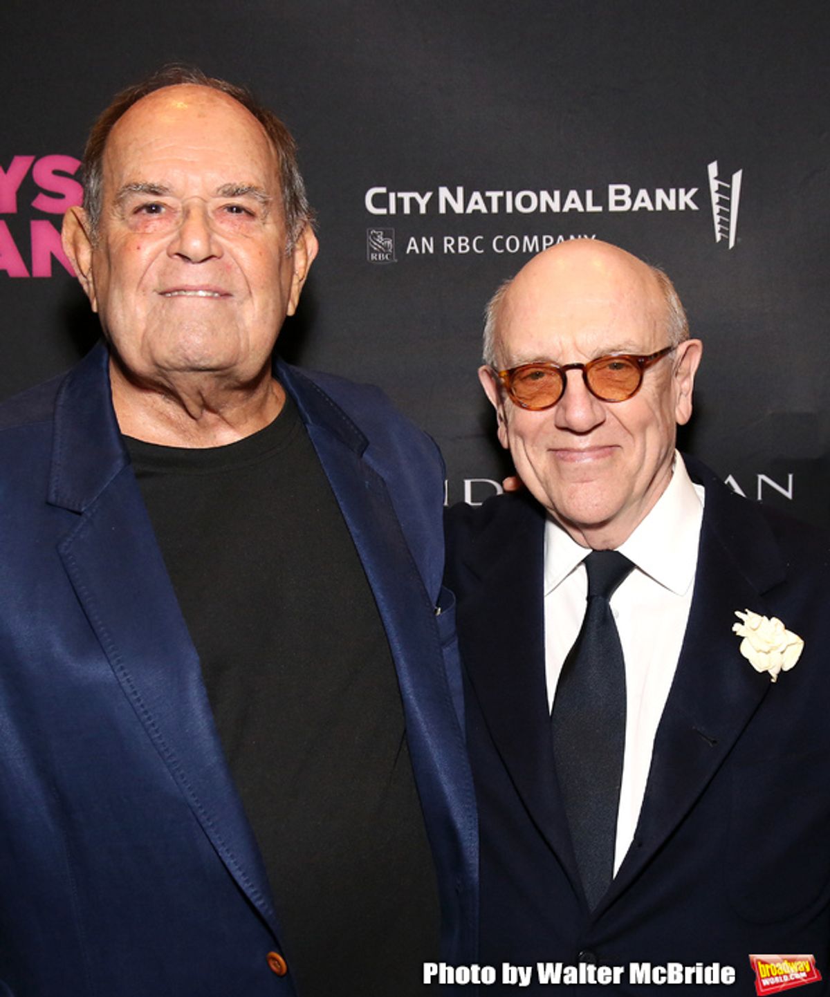 Laurence Luckinbill and Mart Crowley attends the 'The Boys In The Band' 50th Anniversary Celebration at The Second Floor NYC on May 30, 2018 in New York City. at 