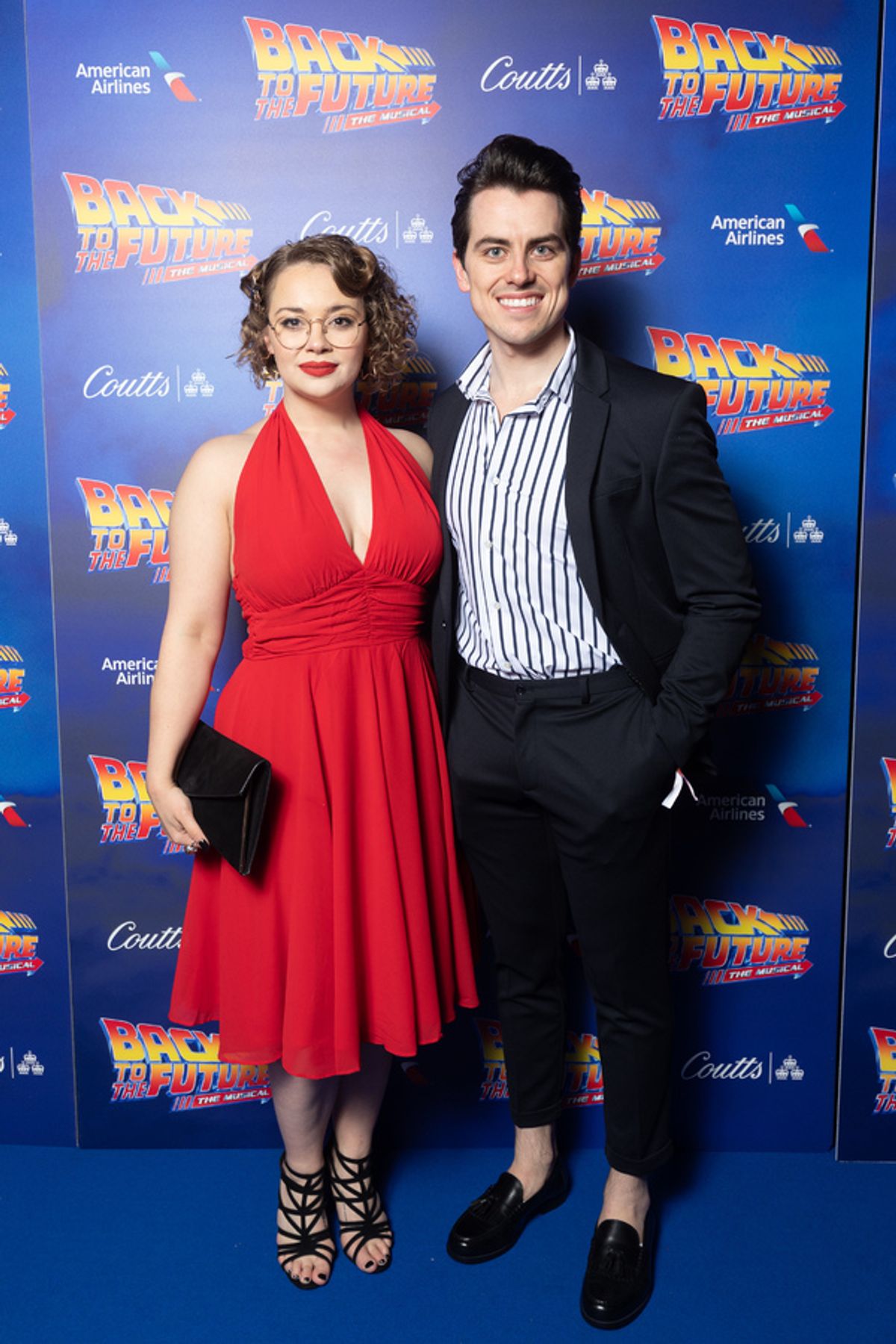 Carrie Hope Fletcher and Oliver Ormson at 