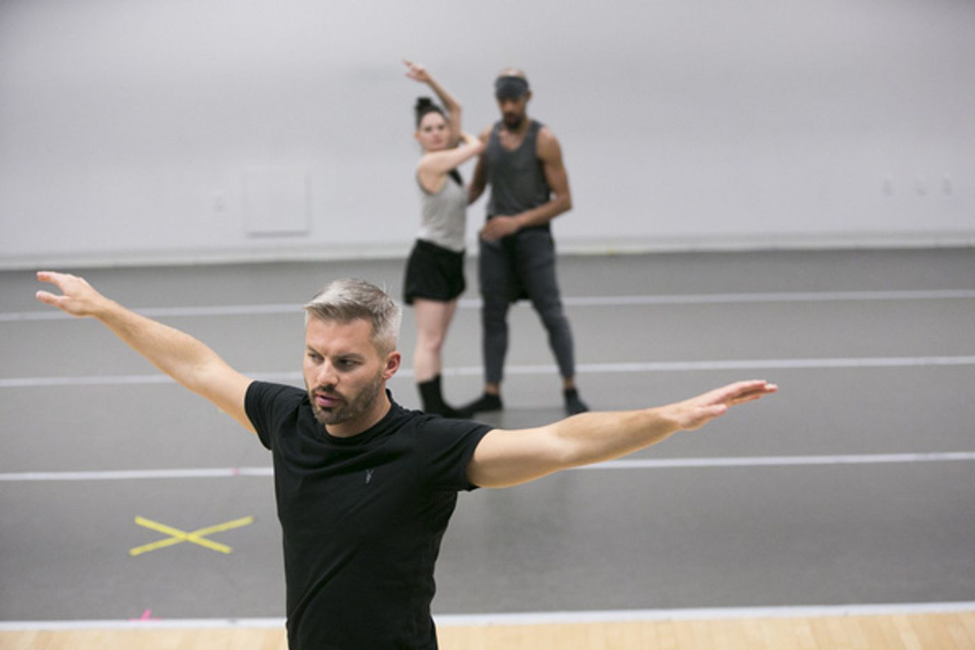 Photo Flash: Choreographer Joshua Beamish in the Lab With Dance Lab New York Photo Flash: Choreographer Joshua Beamish in the Lab With Dance Lab New York Image