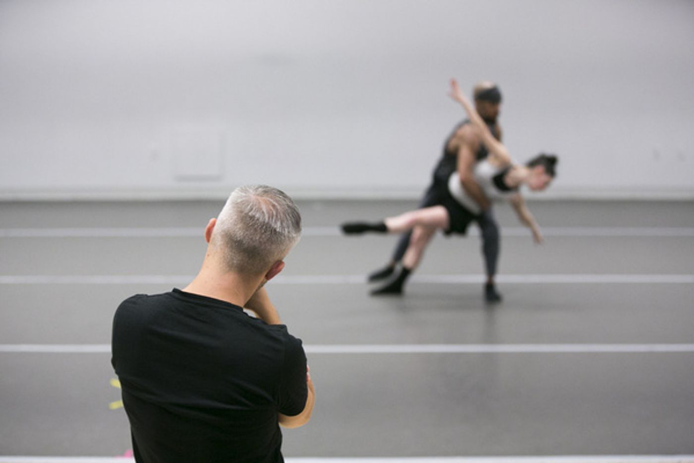 Photo Flash: Choreographer Joshua Beamish in the Lab With Dance Lab New York  Image