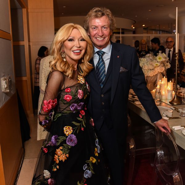 COSTA MESA, CA - MARCH 7: Elizabeth Segerstrom and Nigel Lythgoe attend Of Love And R Photo