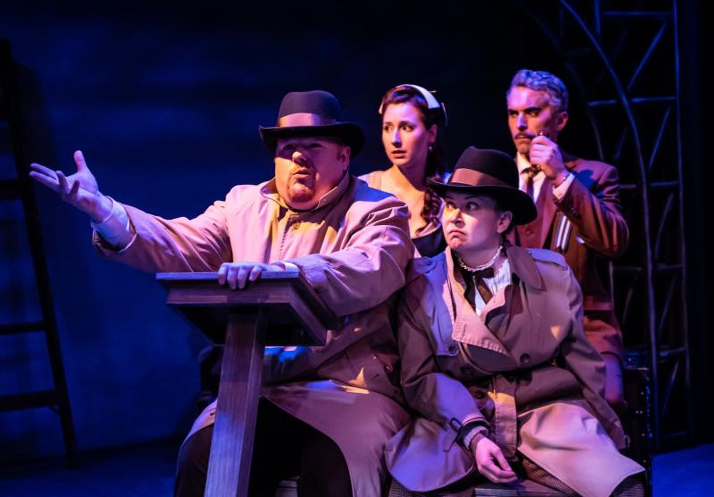 Review: Silliness is Raised to Absurd in Hanover Tavern's Hysterical 39 STEPS  Image