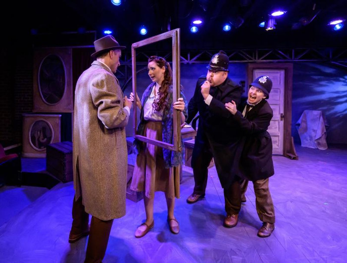 Review: Silliness is Raised to Absurd in Hanover Tavern's Hysterical 39 STEPS  Image