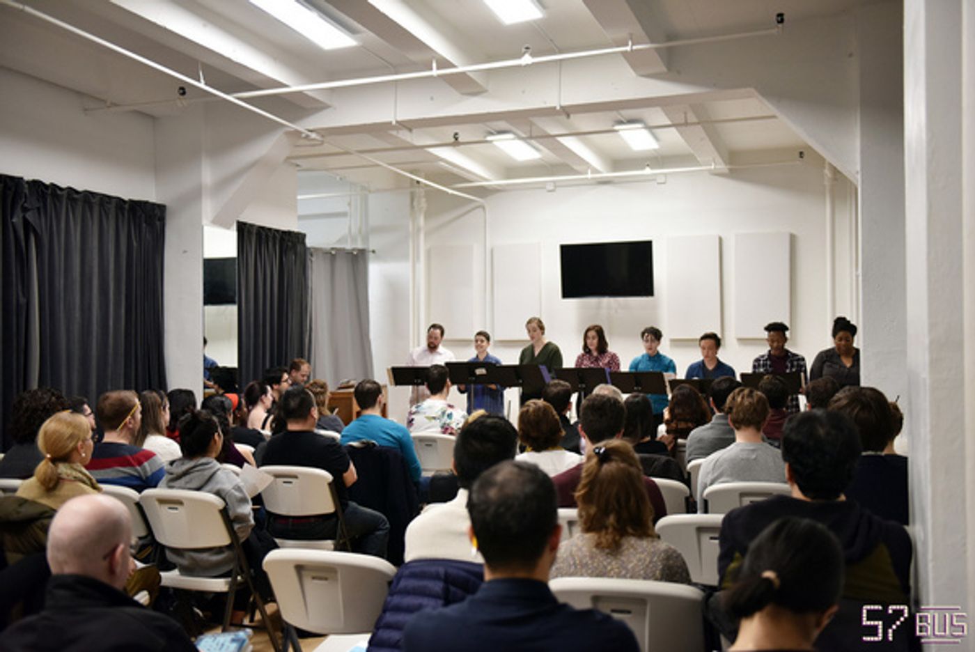 Photo Flash: Inside The NYC Reading Of The New Musical 57 BUS  Image