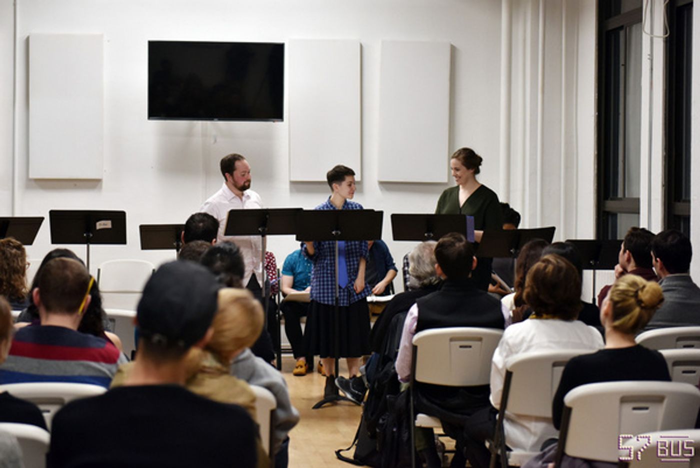 Photo Flash: Inside The NYC Reading Of The New Musical 57 BUS  Image