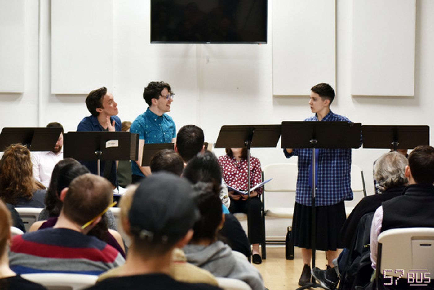 Photo Flash: Inside The NYC Reading Of The New Musical 57 BUS  Image