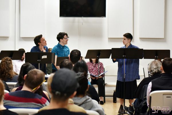 Andrew Wood, Patrick Steven Bovo and Emily Kramm. Photo