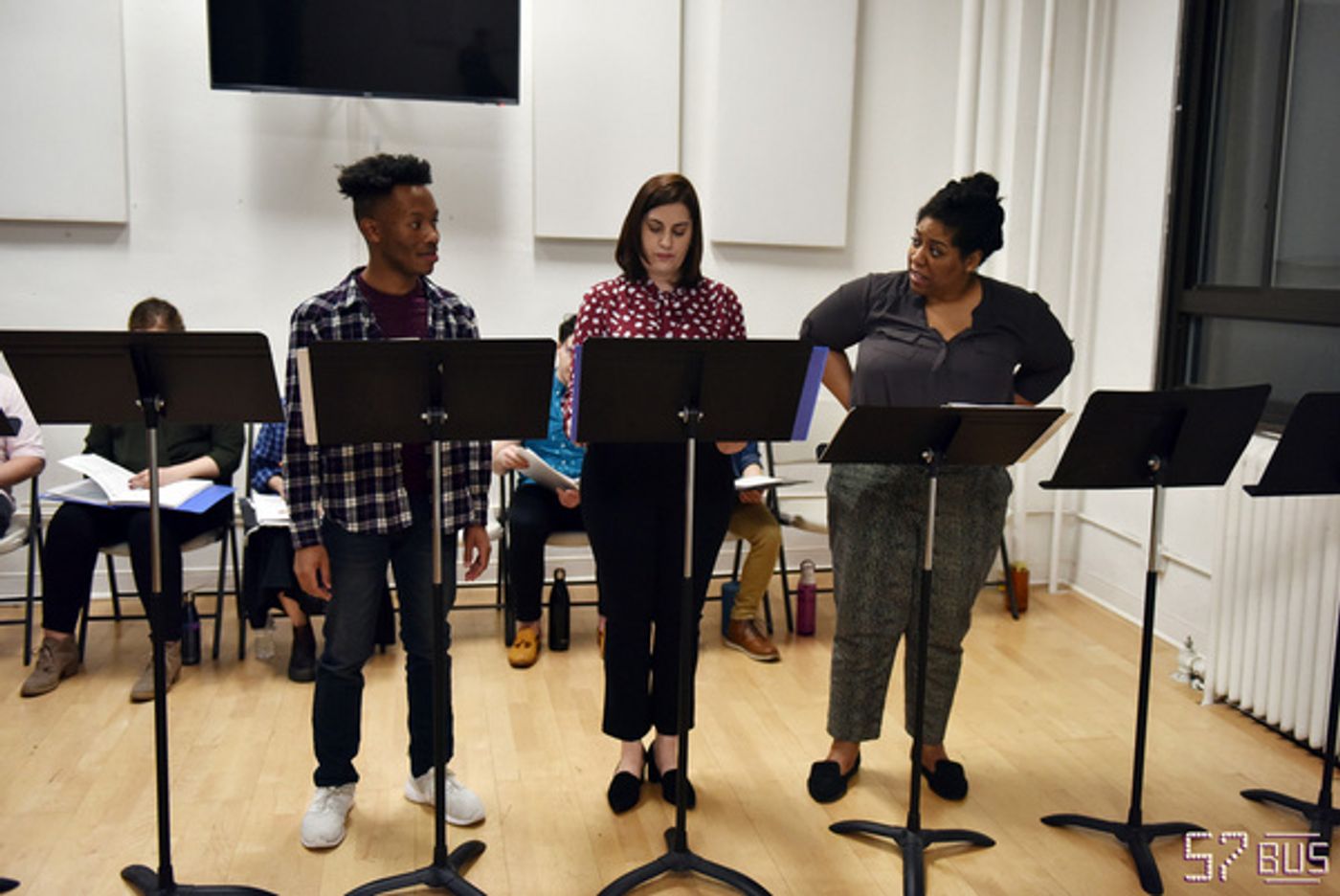 Photo Flash: Inside The NYC Reading Of The New Musical 57 BUS  Image