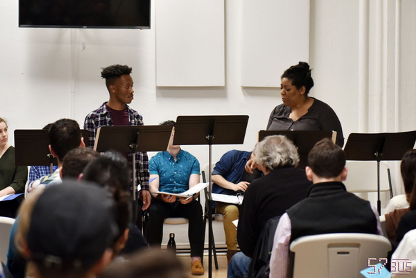 Photo Flash: Inside The NYC Reading Of The New Musical 57 BUS  Image
