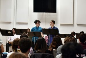 Patrick Steven Bovo and Emily Kramm. Photo
