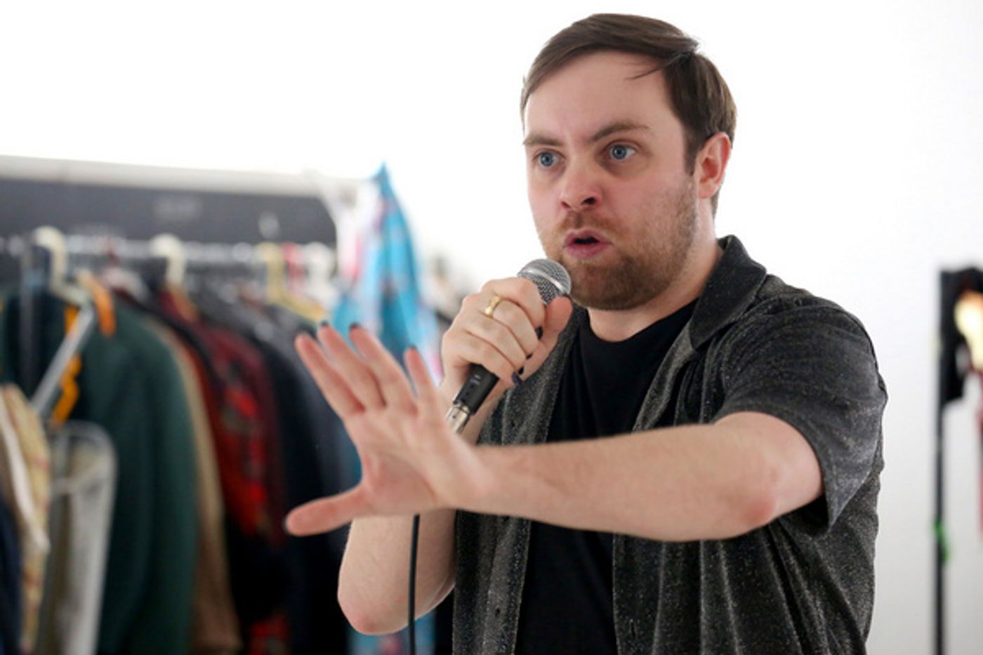 Photo Flash: First Look At DIVA: LIVE FROM HELL In Rehearsal At The Jack Studio Theatre  Image