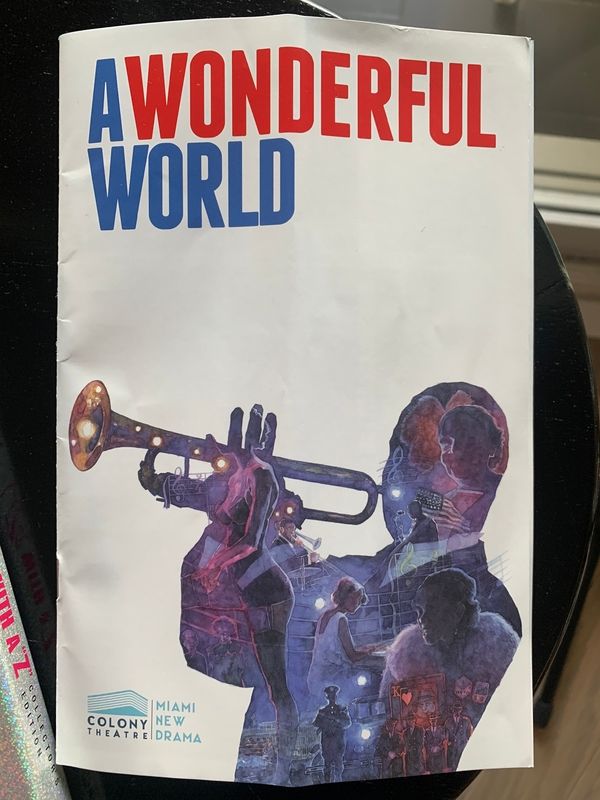 Exclusive Photos/Video: Final Preview of A WONDERFUL WORLD; Opening Night Cancelled at the Colony Theatre  Image