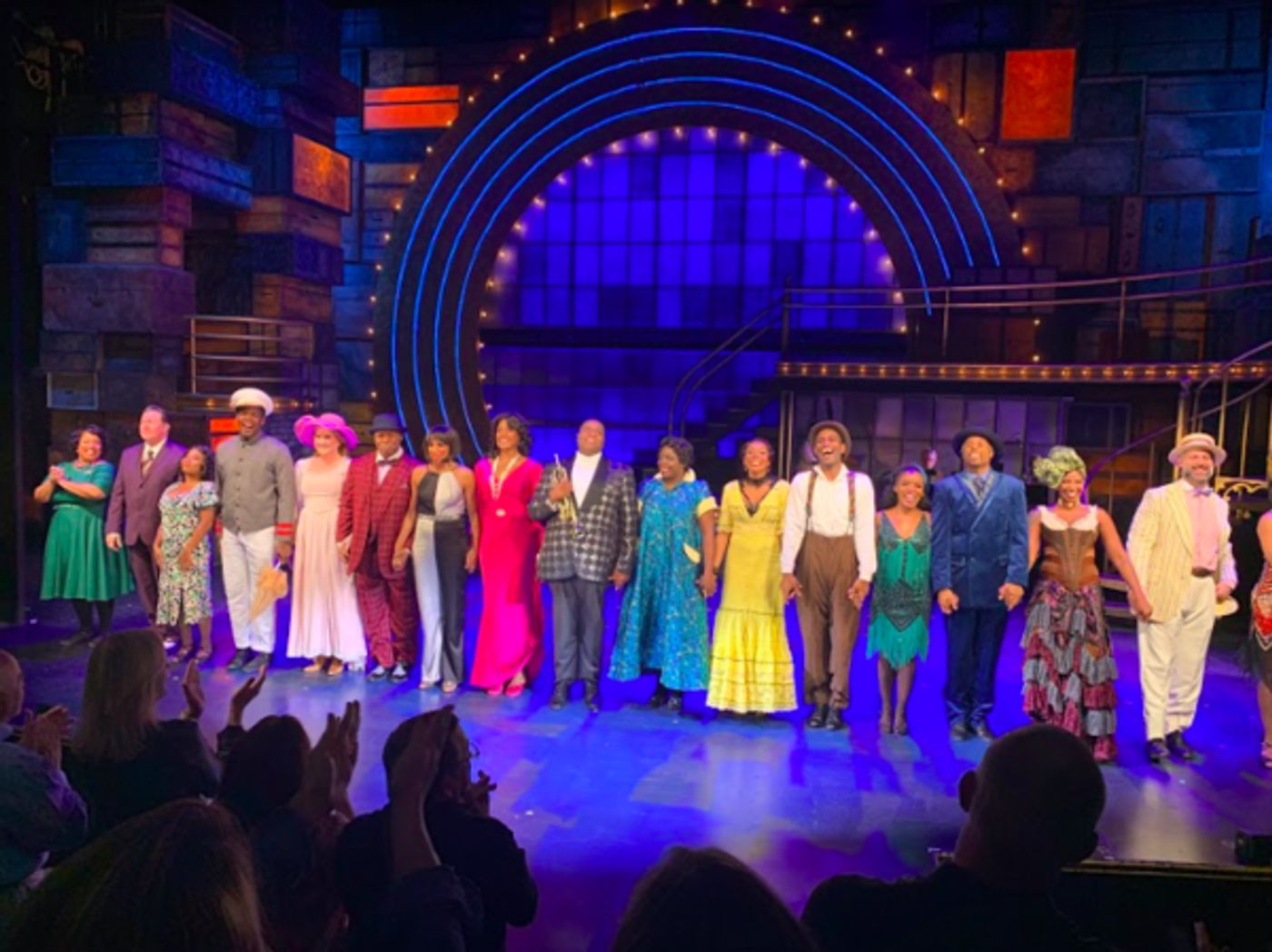 Exclusive Photos/Video: Final Preview of A WONDERFUL WORLD; Opening Night Cancelled at the Colony Theatre  Image