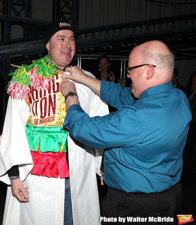 David Westphal with Merwin Foard attending the Broadway Opening Night Performance  Gy Photo