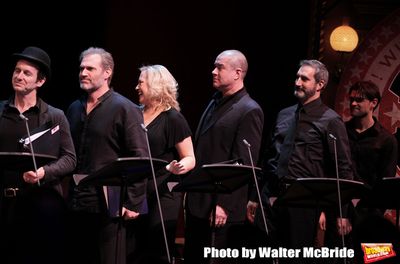 The ensemble cast featuring Denis O'Hare, Marc Kudisch, Sally Wilfert, Merwin Foard,  Photo
