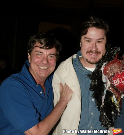 Gary Beach with Gypsy Robe Winner Mervin Foard.Attending the Opening Night Gypsy Robe Photo