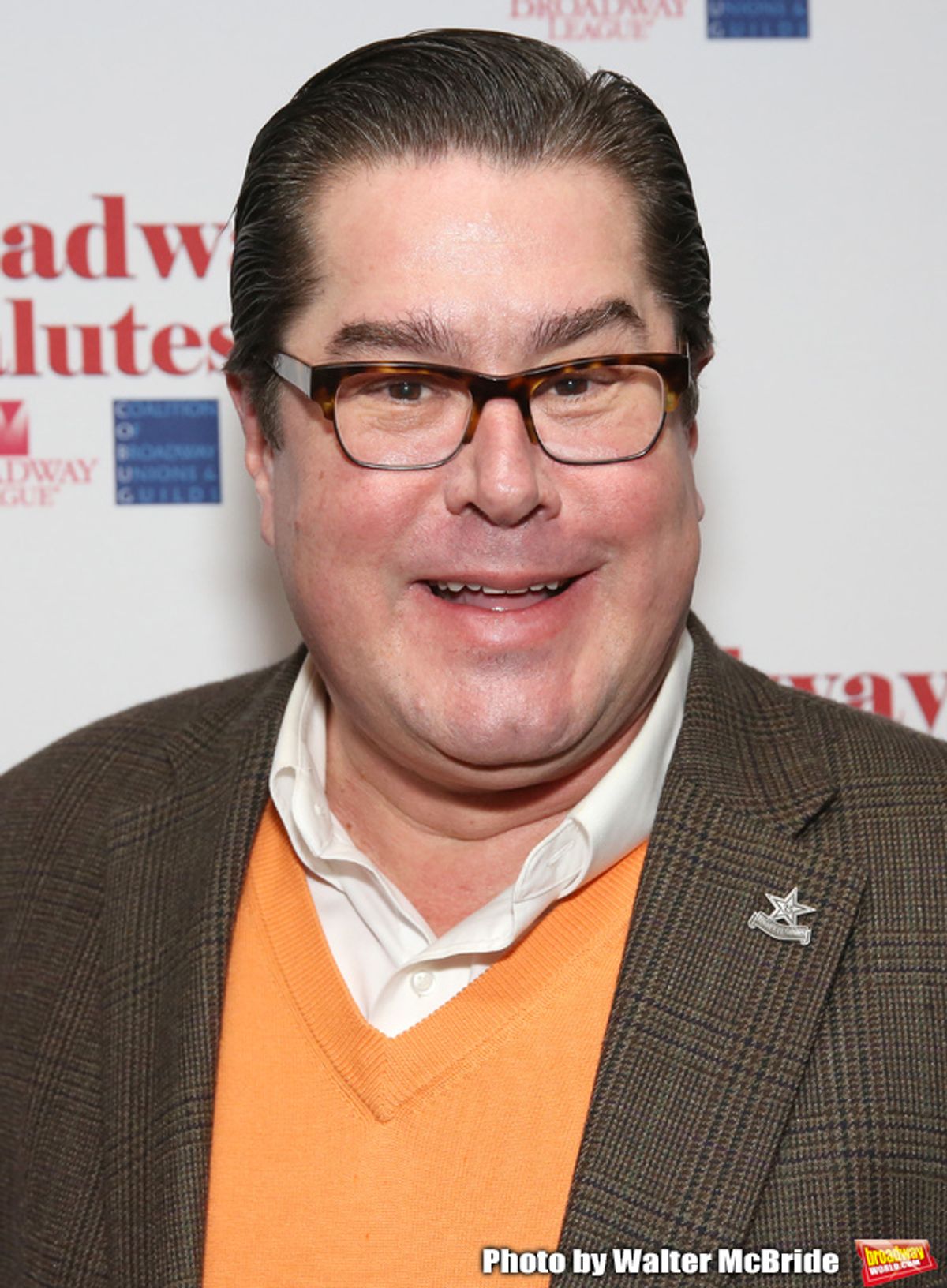 Merwin Foard attends The Broadway League and the Coalition of Broadway Unions and Guilds (COBUG) presents the 9th Annual Broadway Salutes at Sardi's on November , 2017 in New York City. at 
