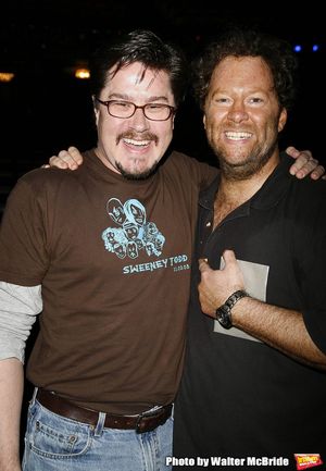 Merwin Foard & Shuler Hensley attending the Opening Night Actor's Equity Gypsy Robe C Photo