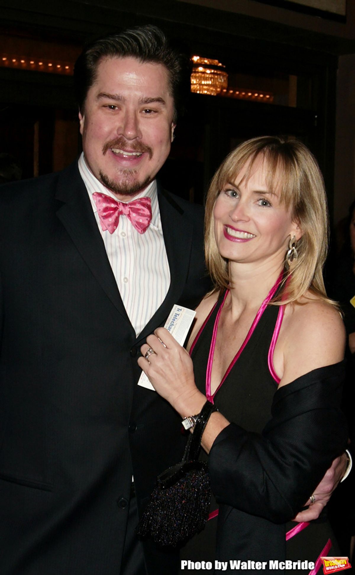 Merwin Foard and Rebecca Baxter attending the Opening Night of the Broadway Musical Landmark, SWEENEY TODD at the Eugene O'Neill Theatre in New York City.
November 3, 2005 at 
