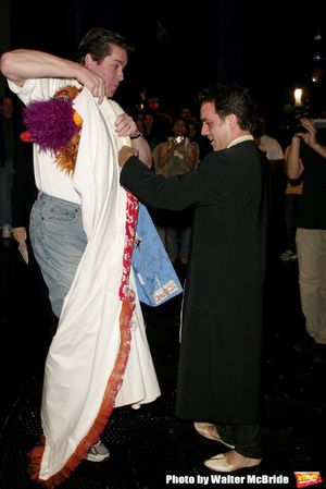 Rommy Sandhu ( Gypsy Winner for Bombay Dreams ) gets the Robe from Merwin Foard ( Gyp Photo
